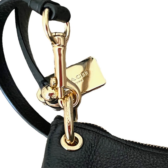 Coach Black Pebble Leather MIA Shoulder Bag - Picture 14 of 15